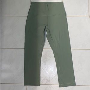 Lululemon Wunder Under High-Waisted Crop Leggings